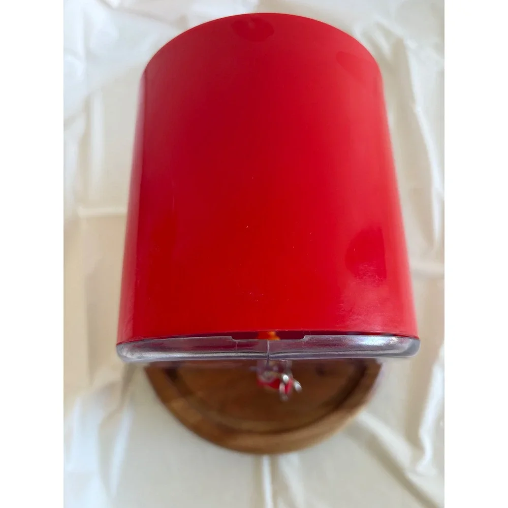Vintage Y2K Kawaii Sanrio Hello Kitty Red Jewelry Box Cabinet with Lock and Keys